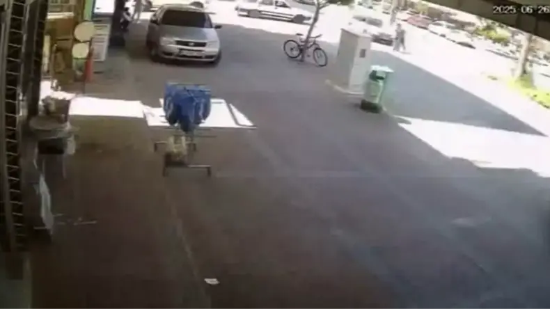 Manavgat’ta Çocuk Bisikletli Kazayı Son Anda Önledi