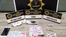 Anamur’da uyuşturucu operasyonu