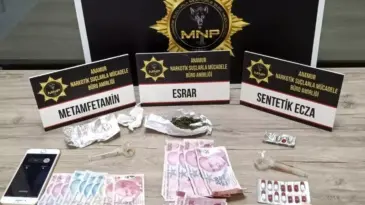 Anamur’da uyuşturucu operasyonu