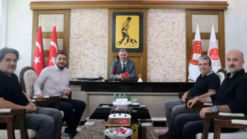 Öztoprak’a Veda Ziyareti