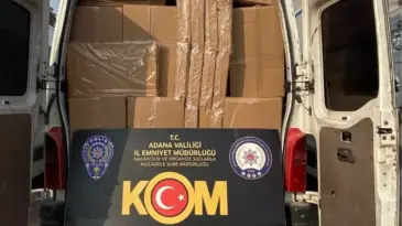 Adana’da 4.8 Milyon Makaron Ele Geçirildi