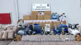Mersin’de Kaçak Sigara Operasyonu: 6 Gözaltı