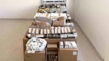 Mersin’de Kaçak Sigara Operasyonu
