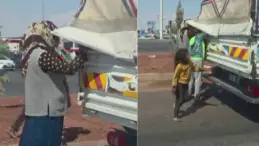 Trafikte Kırmızı Biber Hırsızlığı: Şaşırtıcı Anlar