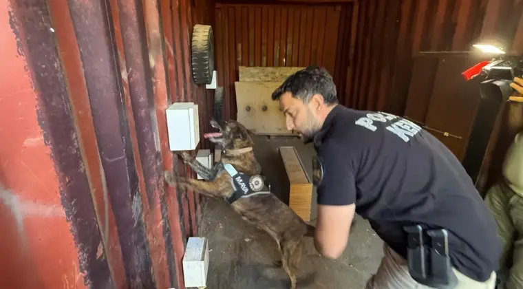 Antalya’da Narkotik Köpek Eğitimi