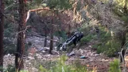 14 Yaşındaki Çocuk Uçuruma Yuvarlandı