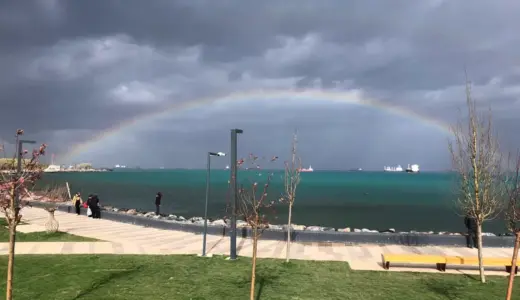 Samandağ’da Fırtına ve Dev Dalgalar