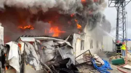 Hatay’da Yangın, İtfaiyeden Duygu Dolu An