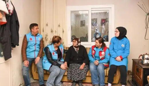 Mersin’de Vefa Projesi ile Yaşlılara Destek