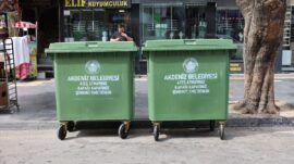 Mersin’de Çöp Konteynerleri Yenilendi