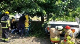 Hatay’da Ters Dönme Kazası: 3 Yaralı