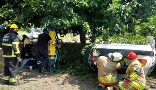 Hatay’da Ters Dönme Kazası: 3 Yaralı