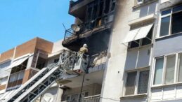 İzmir’de Apartman Yangını: 6 Mahsur, 2 Yaralı