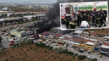 Konya’daki fabrika yangınında acı haber! 1 itfaiye personeli şehit oldu