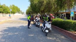 Antalya’da Motosiklet Denetimi: 410 Ceza