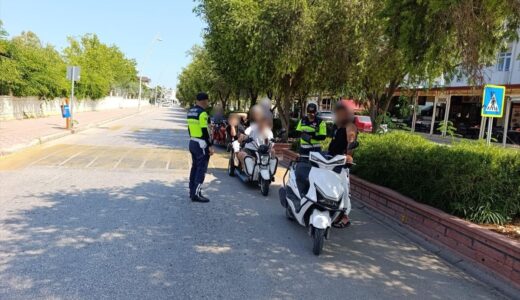 Antalya’da Motosiklet Denetimi: 410 Ceza