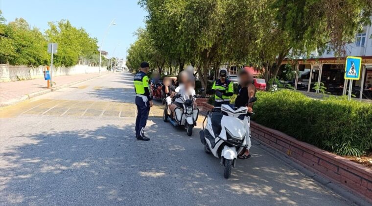 Antalya’da Motosiklet Denetimi: 410 Ceza