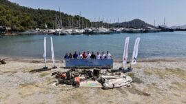 Göcek’te Deniz Dibi Temizliği