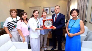 Kazakistanlı Öğretmenlerden Muğla Ziyareti